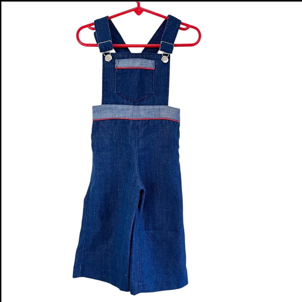Vintage Magic Years Toddler Flared Leg Overalls - Size 2T
